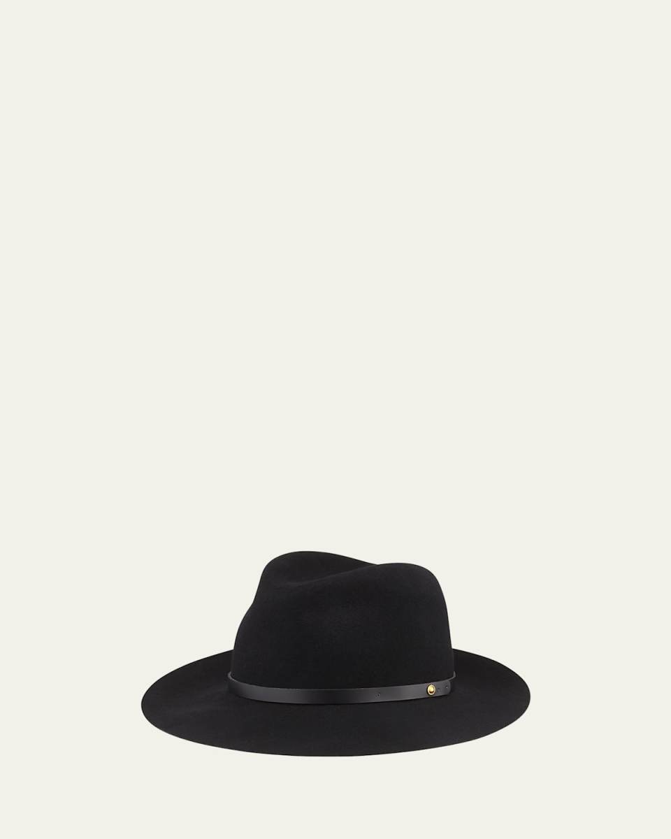 Floppy Brim Wool Fedora Hat